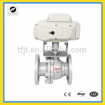CTB010 220VAC water treatment DN100 electric ball/butterfly valve for Rain water harvesting,Solar heating,underfloor heating