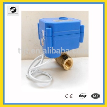 CWX 15Q both Female 1 4 DN10 motorized ball valve for water treatment