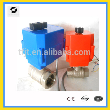 2 way DN50 DC5V stainless steel 304 CR01 /2wires control safe fail motorized ball valve