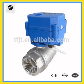Stainless Steel electronic operated valve for Irrigation system cooling heating system Low voltage plumbing system