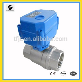 Stainless Steel electronic operated valve for Irrigation system cooling heating system Low voltage plumbing system