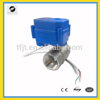 CWX15Q mini motor operated valve for Irrigation system,cooling/heating system,Low voltage plumbing system