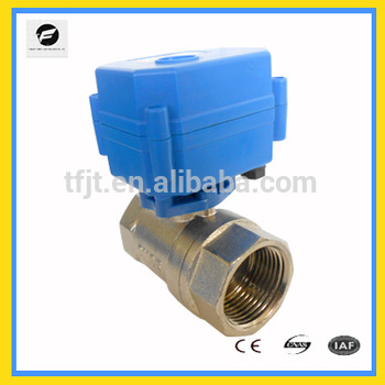 CWX 15N DC5V mini 2 way electric motor valve for Irrigation system cooling heating system Low voltage plumbing system
