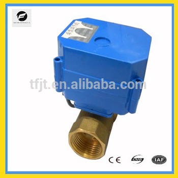 CWX15Q 2 Wiring Control Electric Ball Valve DC5V 2Way for Rain water harvesting Solar heating underfloor heating system