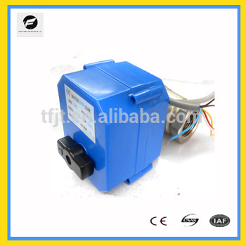 CWX-100S electric 2-way motor valve 1/2’ to 1’’ DC5V motor valve with electric actuator CE approved