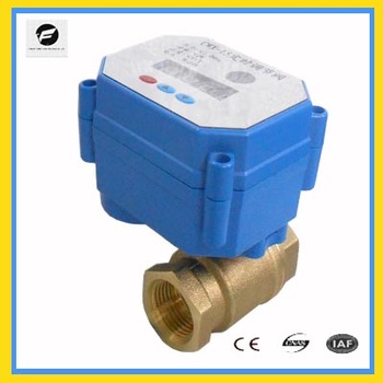 CWX 15Q Brass 2way Normally Open solenoid Valve With Timer 24volt electric valve for Irrigation equipment drinking water equip