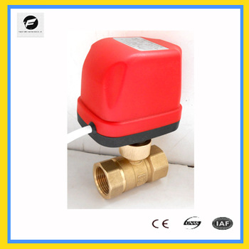 cheap 20mm 25mm 220v CWX 50K mini 2 way motorized ball valve