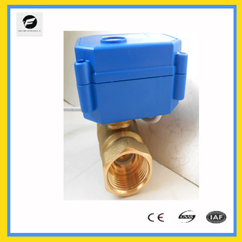 dn15 24v brass 110v electric water ball valve for garden hose