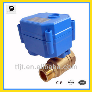 male thread brass tianjin Motorized ball valve
