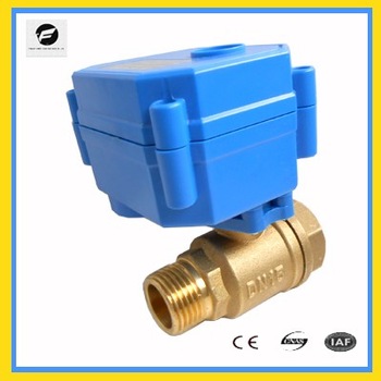 brass CR01 CWX 15Q N Electric ball valve instead of soleniod valve 12 v