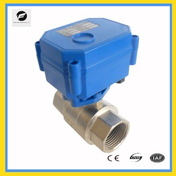 brass CR01 CWX 15Q N Electric ball valve instead of soleniod valve 12 v