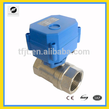 CWX 15Q 2 way DC12V Electric motor valve for Replacing solenoid valve particularly when solenoid cannot work reliably