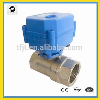 CWX 15Q 2 way DC12V Electric motor valve for Replacing solenoid valve particularly when solenoid cannot work reliably