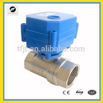 CWX 15Q 2 way DC12V Electric motor valve for Replacing solenoid valve particularly when solenoid cannot work reliably