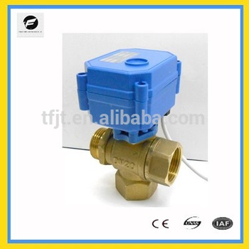 220VAC 3way and three way motorized valve for HVAC system