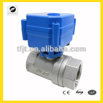 220VAC Full ON-OFF TYPE 1” Electric motor ball valve,electric control water valve