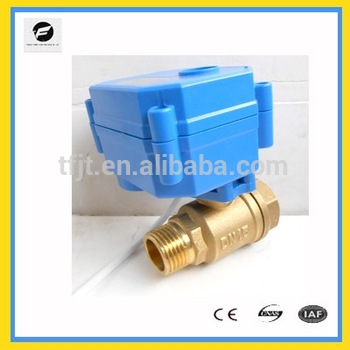 2 way DC12V mini motorized water valve automatic control solenoid valve for drinking water HVAC IC card meters