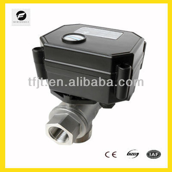 DC5V,DC12V 2-way Motorized Ball Valve for automatic control, water treatment project