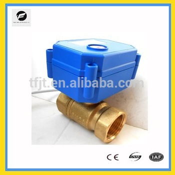 DC 6V 9 24V 110V 220V 380V Electric motorized ball valve electric solenoid water valve