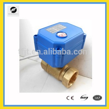 DC9-24V, AC110V, 220V, 380V 1/2” Electric motorized ball valve,electric solenoid water valve