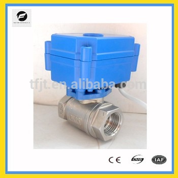 1/2” 2-Way SS304 electric Valve For irrigation,plumbing service,hot water heating system
