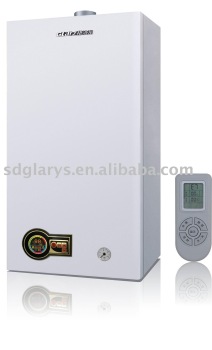 Closed system gas boiler