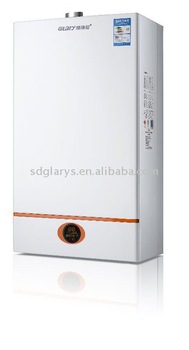European gas heater with environmental protection