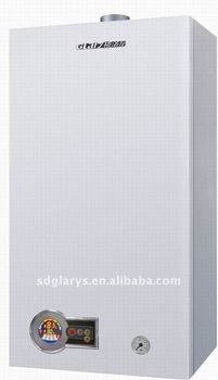 gas boiler with water pump
