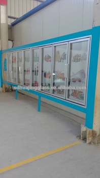 Beautiful Environmental refrigerator glass door