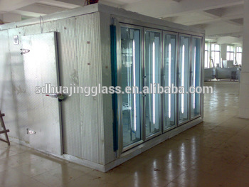 Glass Door Display Cold Room for Supermarket