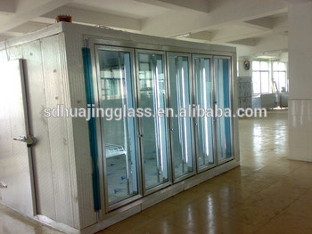 Glass Door Display Cold Room for Supermarket