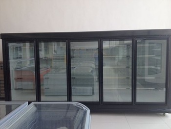 Fresh food refrigerated counter A flower fresh food seafood display showcase refrigerator