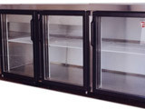 Catering equipments back bar cooler wine beverage display glass door