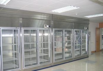 top quality hot sale glass door for supermarket walk in cool room