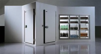 glass door for walk in cool room