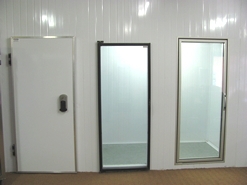 glass door for walk in cool room