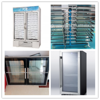 low e glass door supermarket walk in coolers glass door