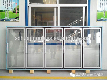 refrigeration equipment low e glass door supermarket walk in coolers glass door
