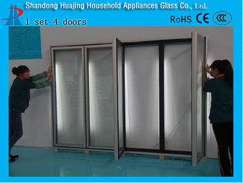 display cooler glass door anti condensation