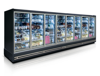 display cooler glass door anti condensation