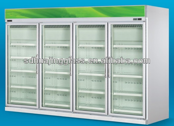 saving energy clear freezer glass door for deep frozen glass door freezer