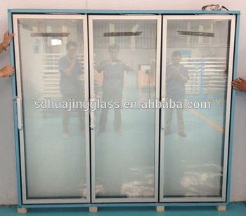 Electric heated quality freezer glass door for cold room