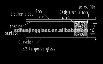 anti fog supermarket display refrigerator glass door