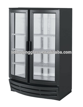 Glass doors for hospital blood bank