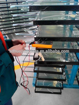 Asia supermarket refrigeration anti fog glass door for displaying