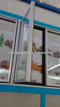 High quality supermarket freezer glass doors from china
