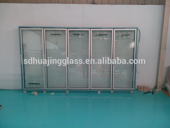 High quality freezer electric heated glass doors used for supermarkets