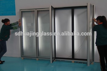 High quality anti condensation walk in cooler glass doors for sale
