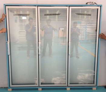 Anti fog electric heated glass doors for walk in coolers freezers