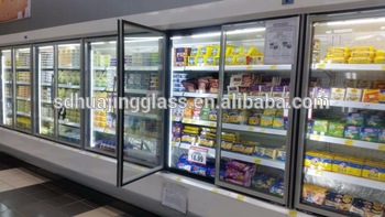 single temperature display chiller glass door upright cooler glass door